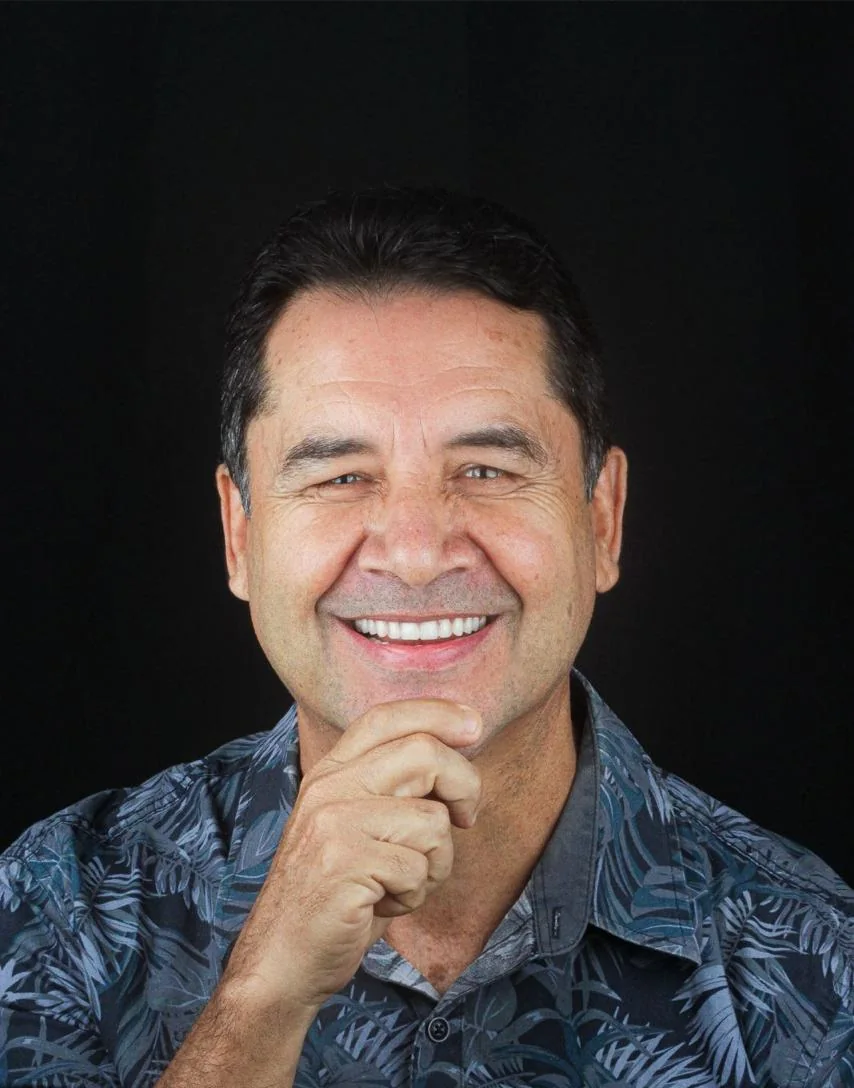 Paciente da Odonto AR sorrindo