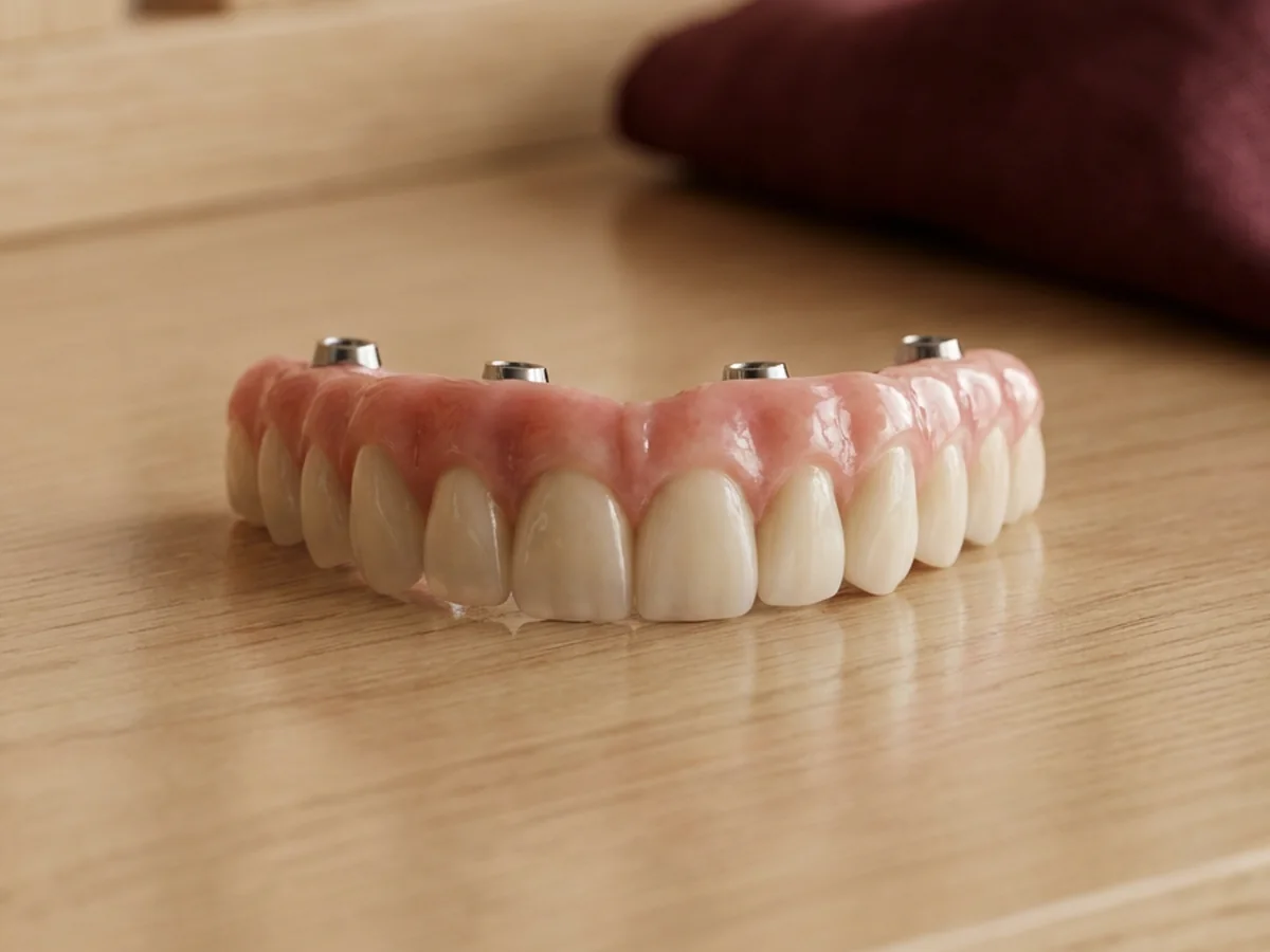 Prótese protocolo sobre implantes